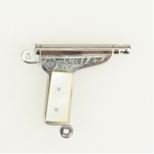 KOBOLD Key-ring chain Pearl 2mm. Pinfire Gun