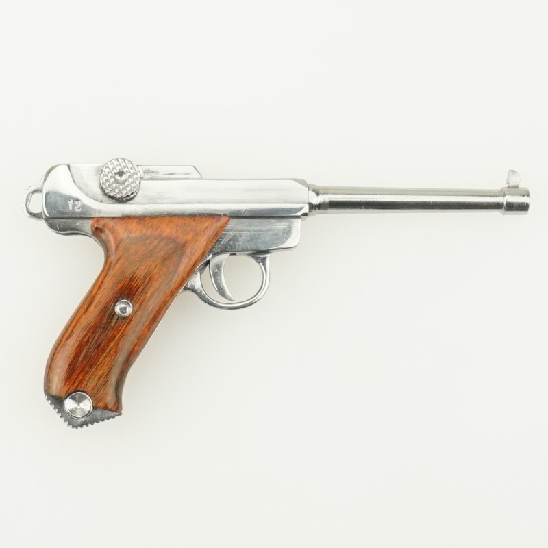 Luger 2mm. Pinfire Gun Key-ring chain 