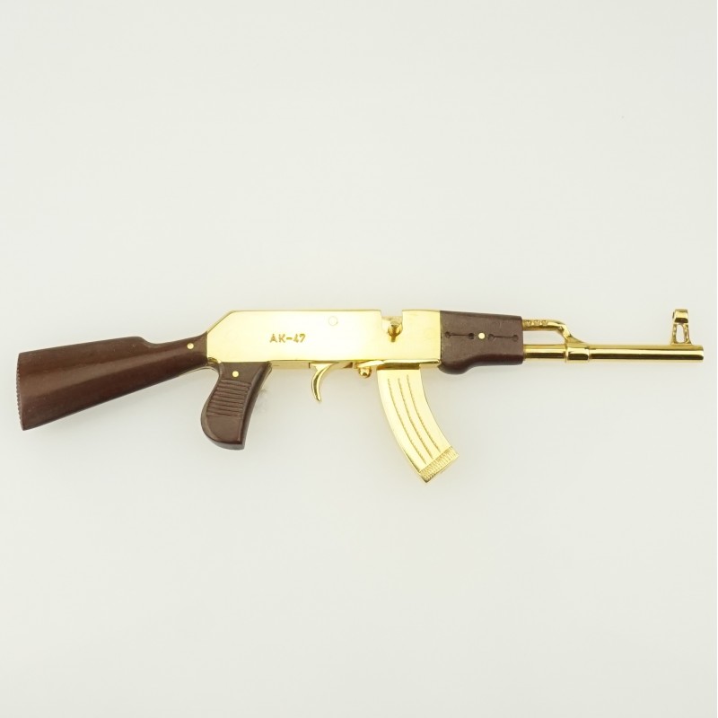 Key-ring chain AK 47 GOLD edition