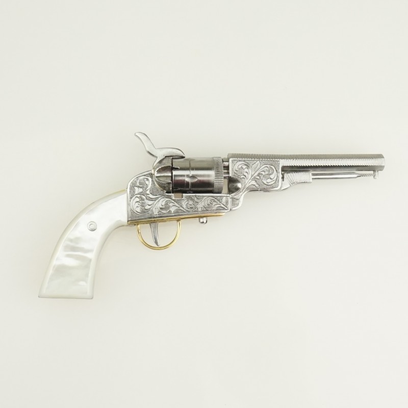 Colt 1851 Navy Civil War Revolver 2mm. Pinfire Gun Pearl
