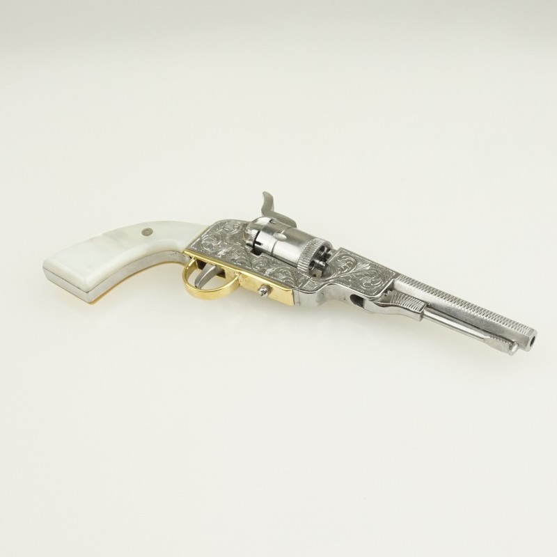 Colt 1851 Navy Civil War Revolver 2mm. Pinfire Gun Pearl