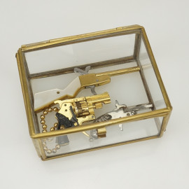 Display Case for 2mm. Pinfire Gun