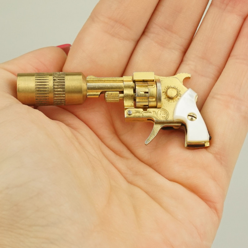 XYTHOS MINIATURE PINFIRE GUN 2mm. PEARL EDITION